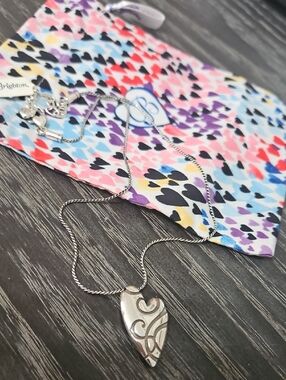 Brighton Swirl Heart Pendant Necklace